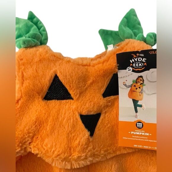 PUMPKIN HALLOWEEN COSTUME UP TO 2+ years old - Picture 3 of 6